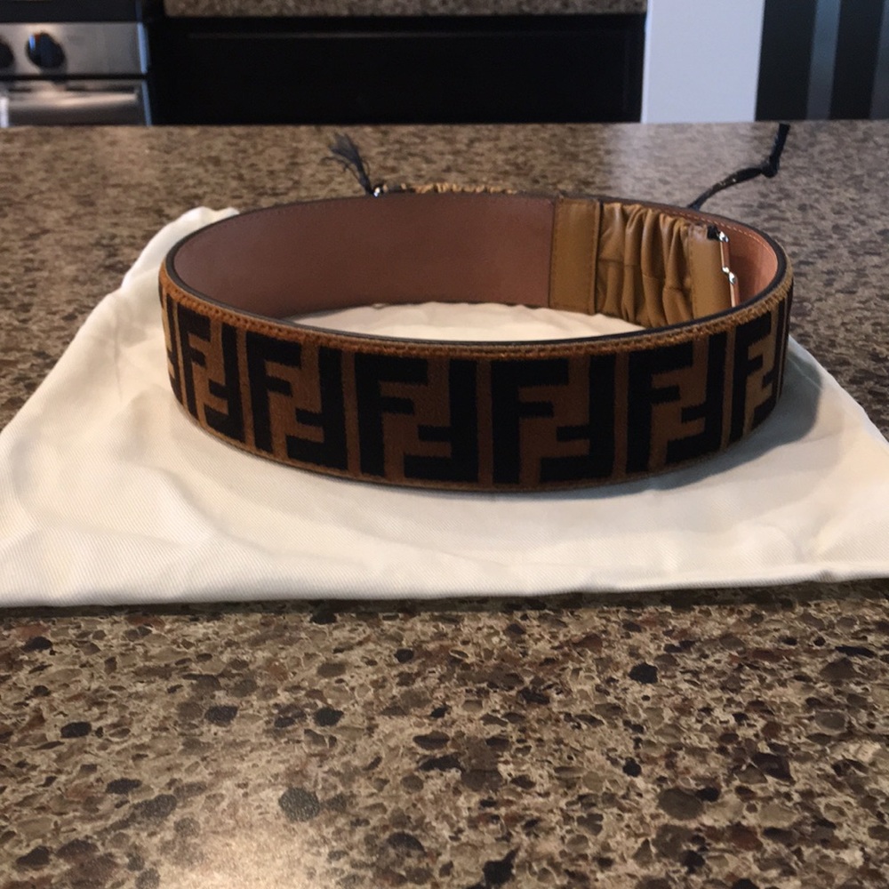 NWT Fendi Multi color fabric belt - Picture 1 of 7
